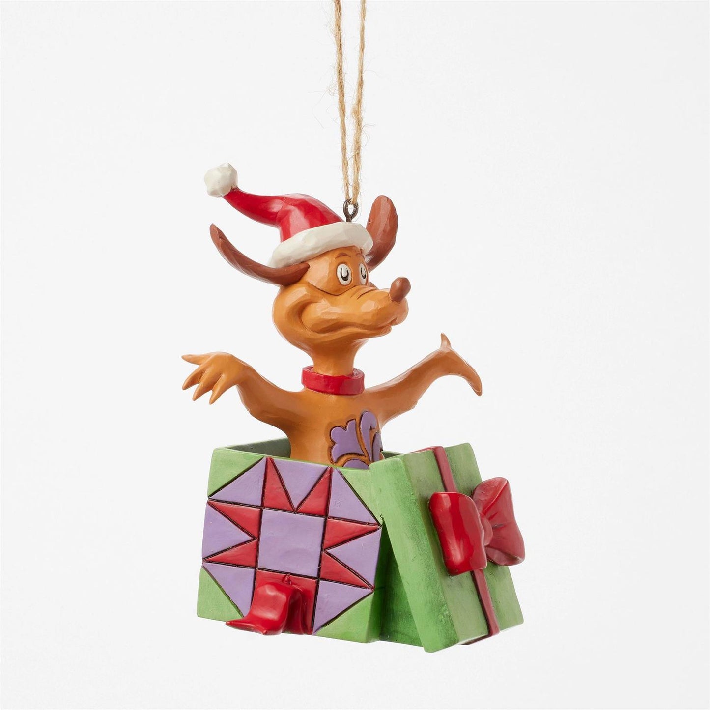 Max in Present Ornament - Country N More Gifts