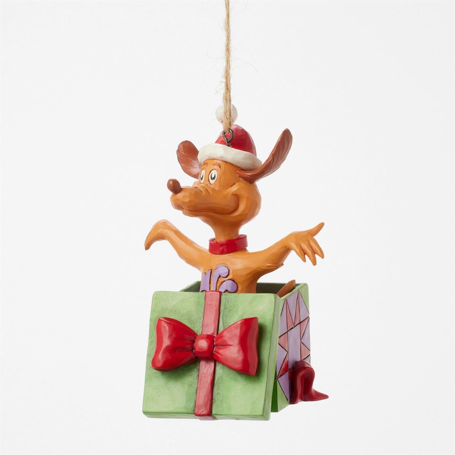 Max in Present Ornament - Country N More Gifts