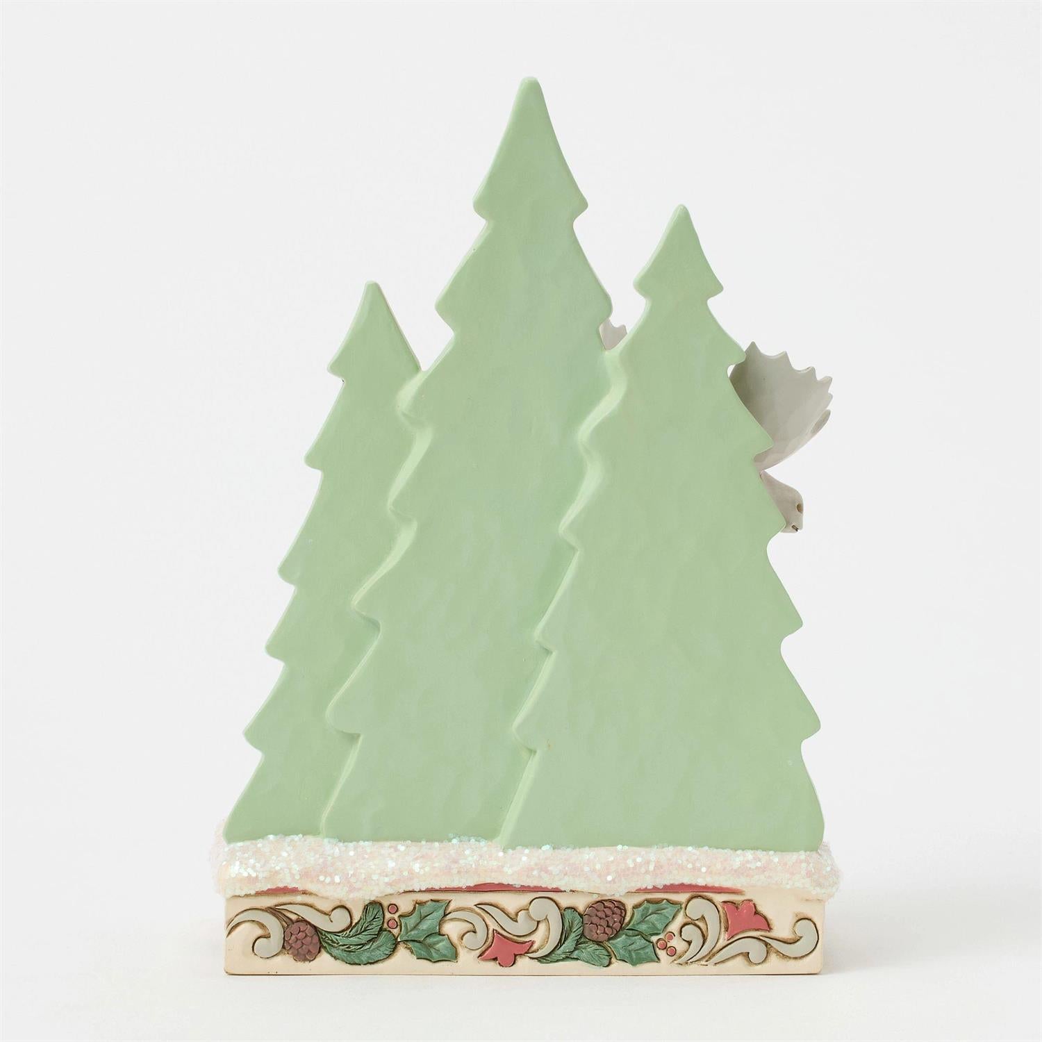 Frozen Forest - Woodland Moose with Layered Tree - Country N More Gifts
