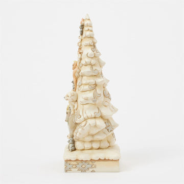 Tis the Season For Friends - Woodland Stacked Animals Figurine - Country N More Gifts