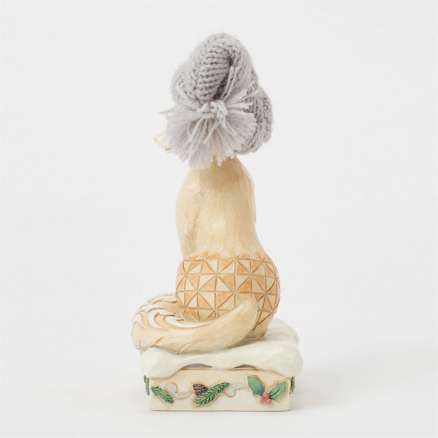 Foxy Festive Spirit - Woodland Fox with Knit Hat Figurine - Country N More Gifts