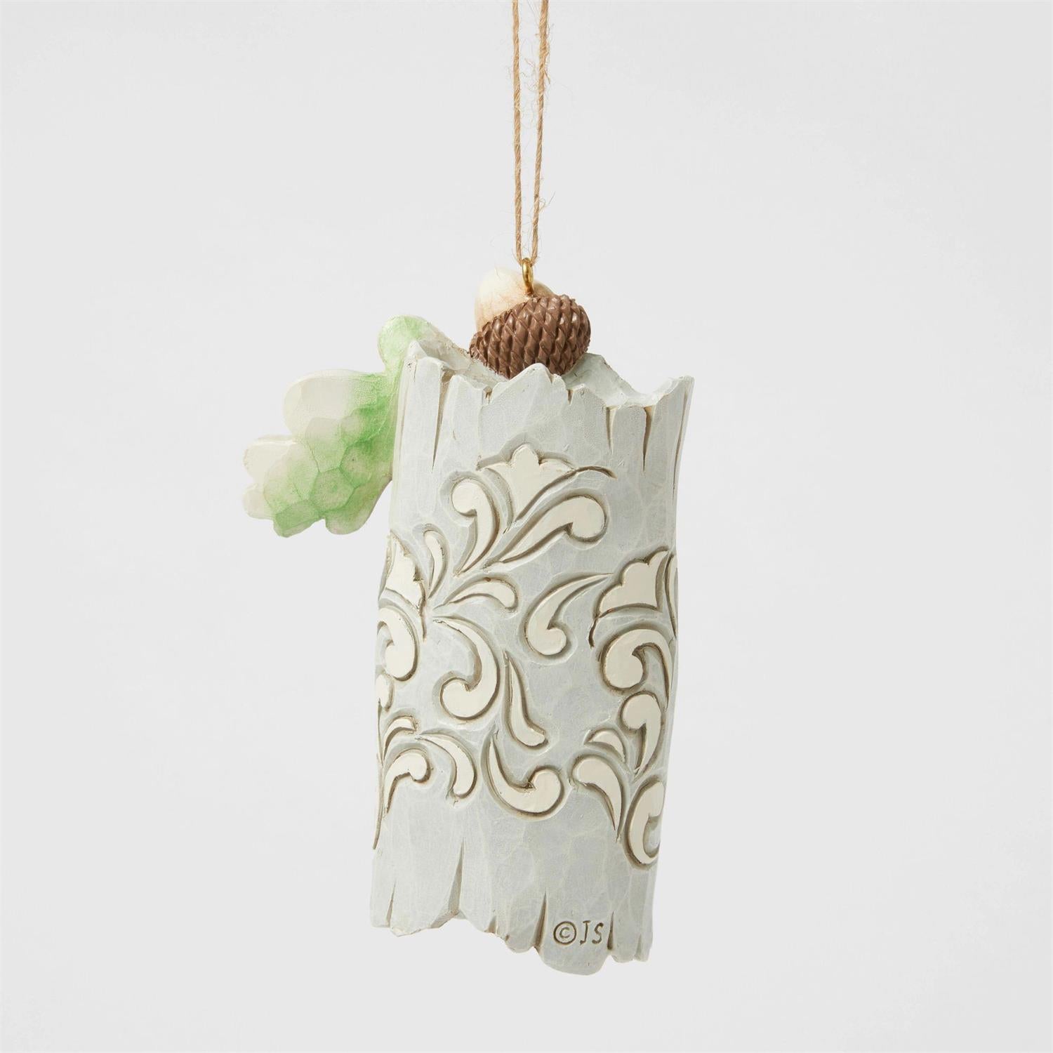 BOX DAMAGE - Woodland Owl in Tree Ornament - Country N More Gifts