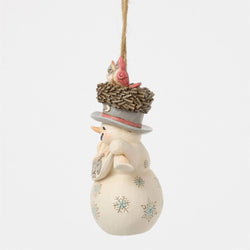 Woodland Dated 2025 Snowman Ornament - Country N More Gifts