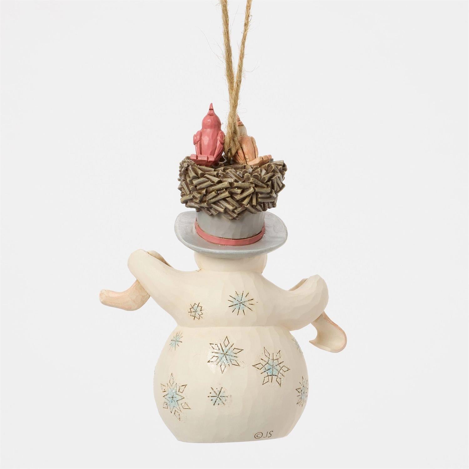 Woodland Dated 2025 Snowman Ornament - Country N More Gifts