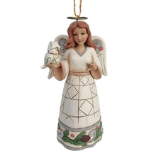 Woodland Angel with Owl Ornament