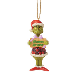 Grinch Message Ornament - Country N More Gifts