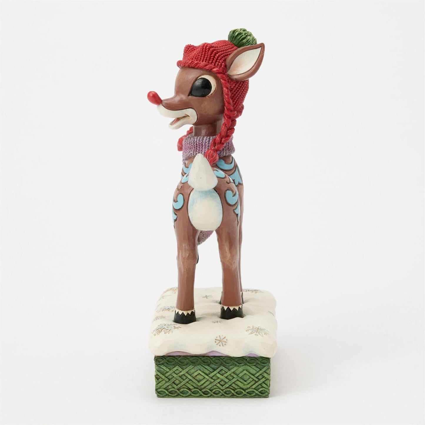 Rudolph with Knit Hat - Country N More Gifts