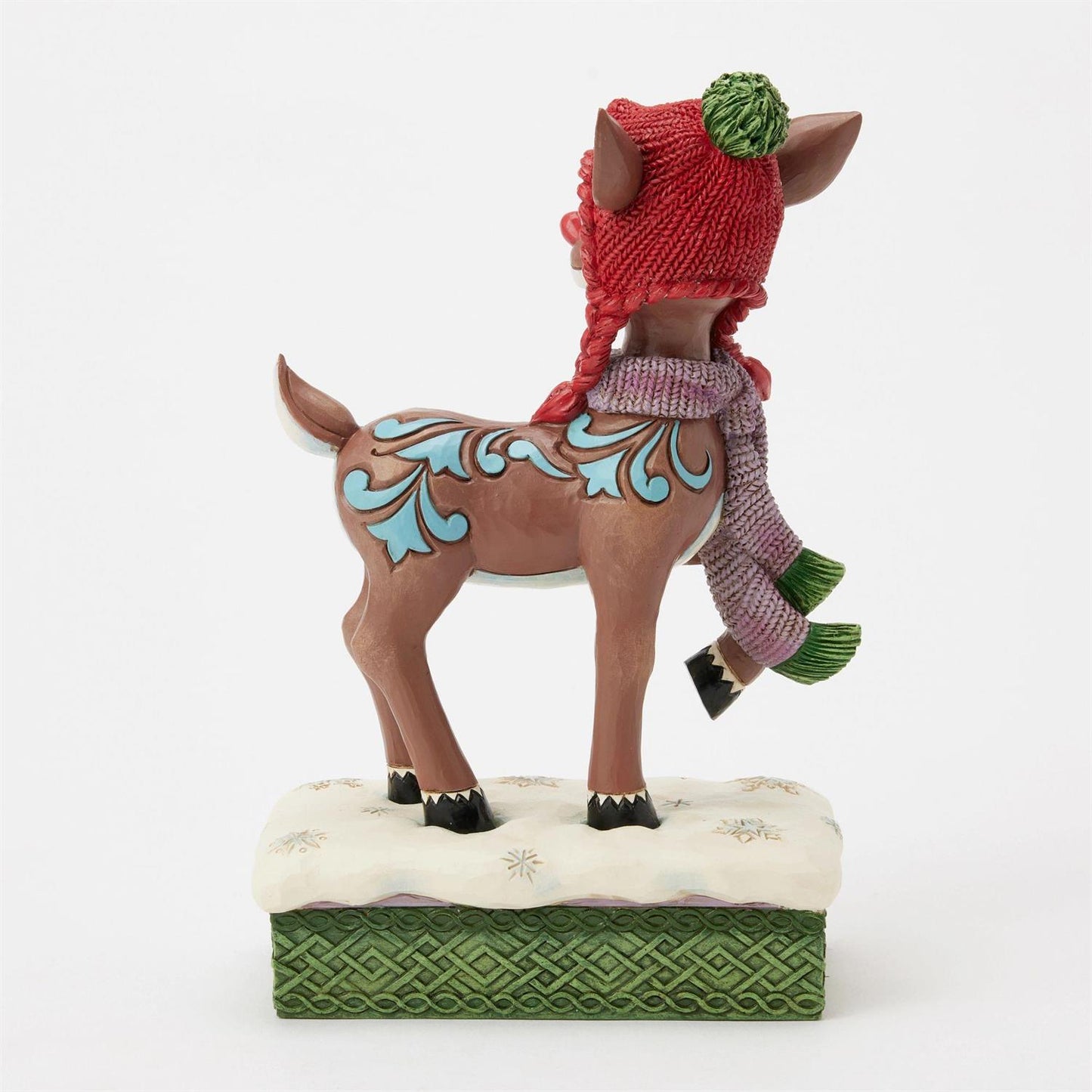 Rudolph with Knit Hat - Country N More Gifts