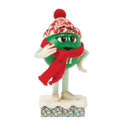 Knitted with Warmth - M&M'S Green Character with Scarf - Country N More Gifts