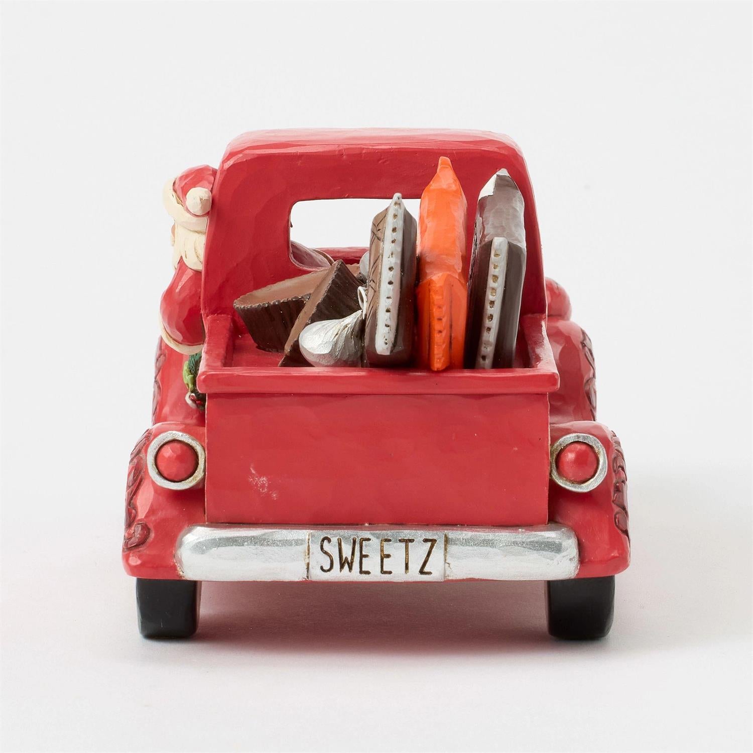 Santa's Candy Cargo - Santa in Truck with Candy - Country N More Gifts