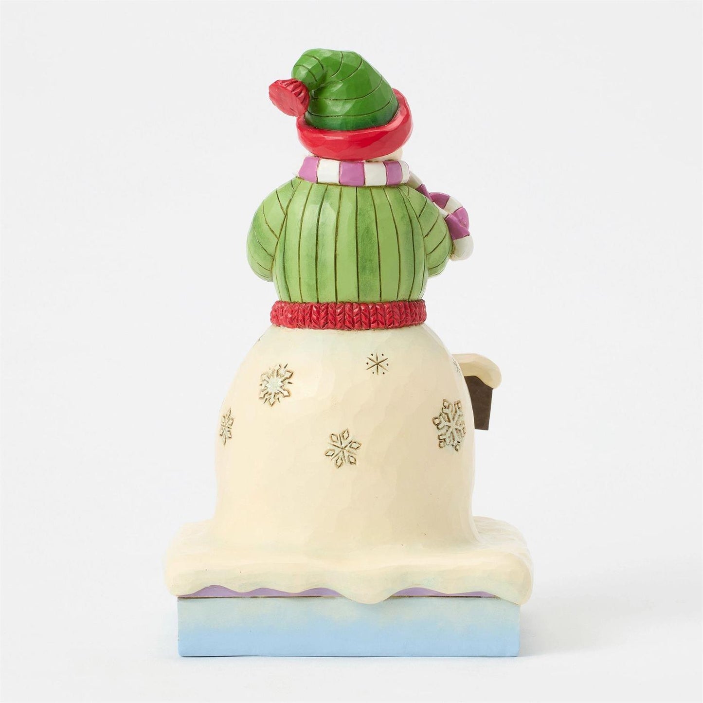 Chocolaty Cheer - Snowman with Hershey Sign - Country N More Gifts