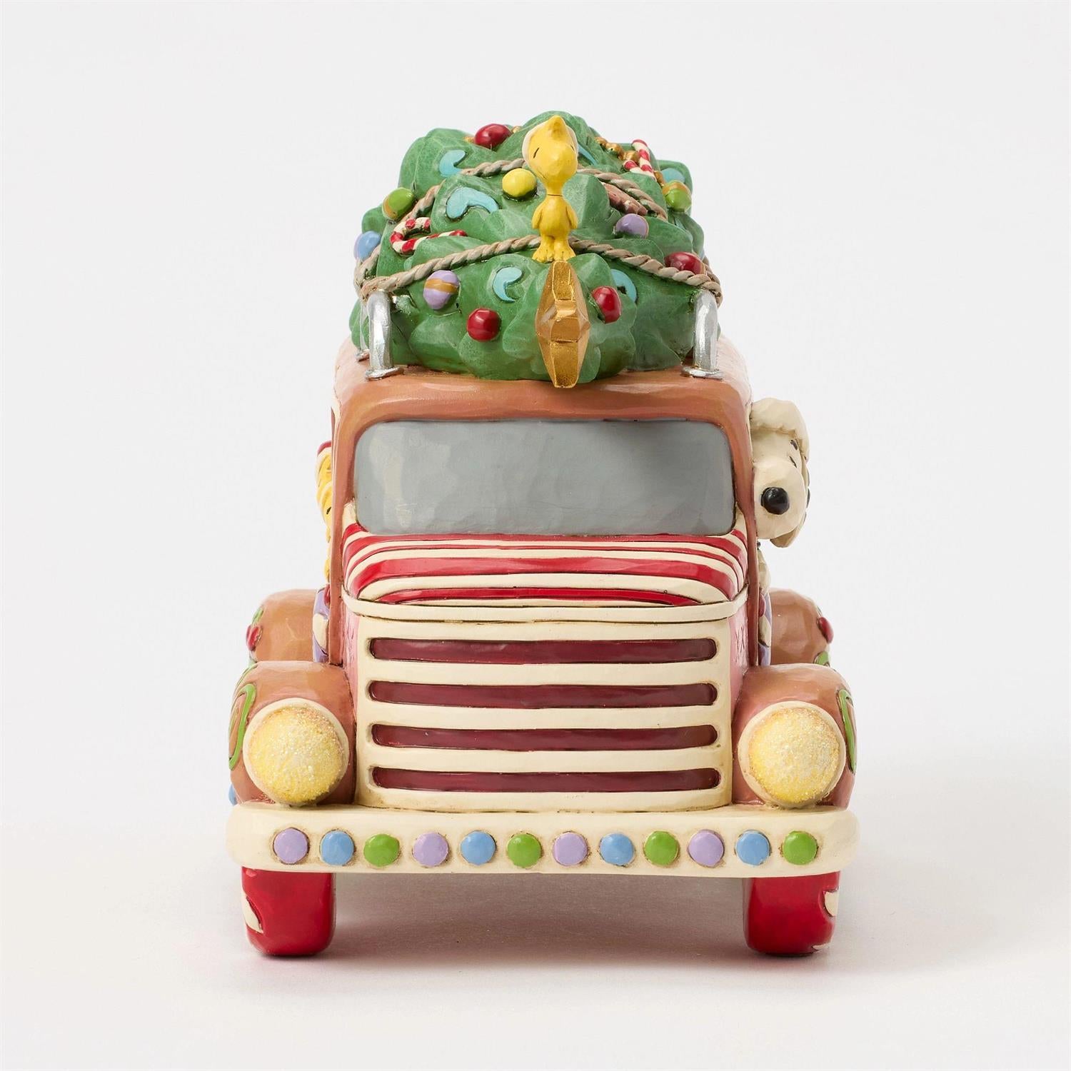 Gingerbread Joyride - Peanuts Gingerbread Van - Country N More Gifts