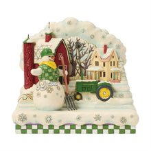 A Deere Scene - Snowman Layered Scene