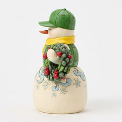 FBA - My Deere Snowman - Snowman in John Deere Hat - Country N More Gifts