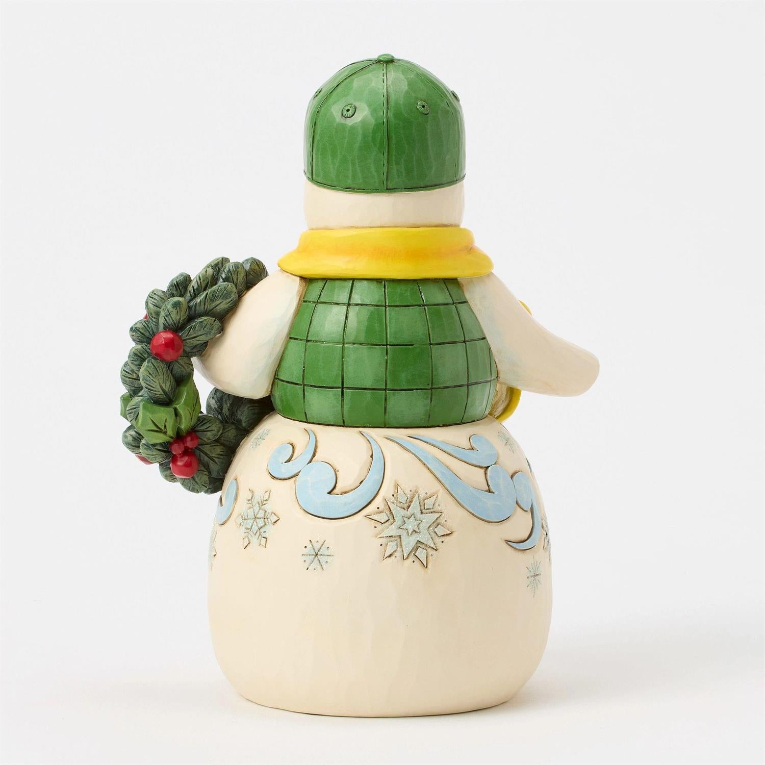 FBA - My Deere Snowman - Snowman in John Deere Hat - Country N More Gifts