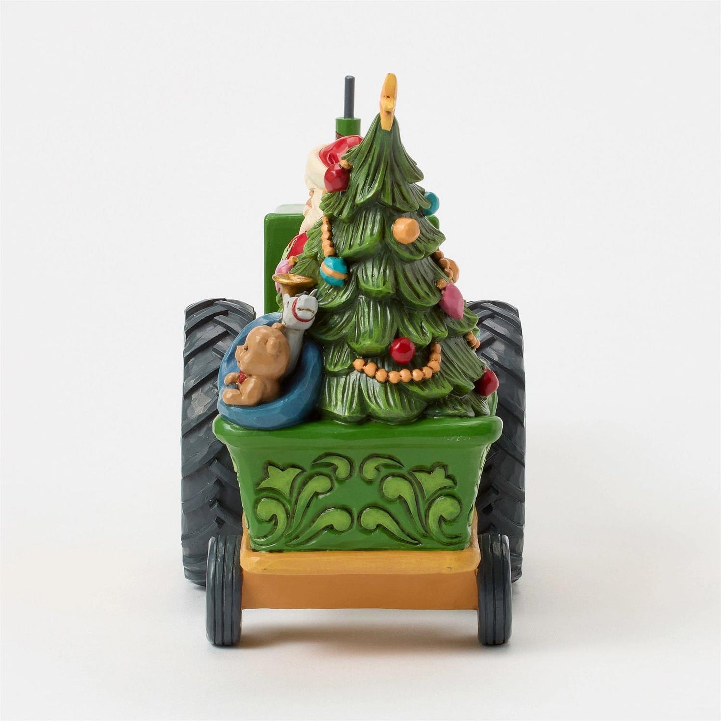 FBA - Deere St. Nick - Santa on Tractor with Toys - Country N More Gifts