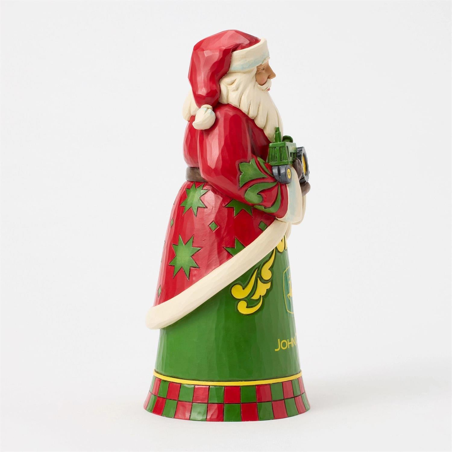 Holiday Deere - Santa with John Deere Tractor - Country N More Gifts