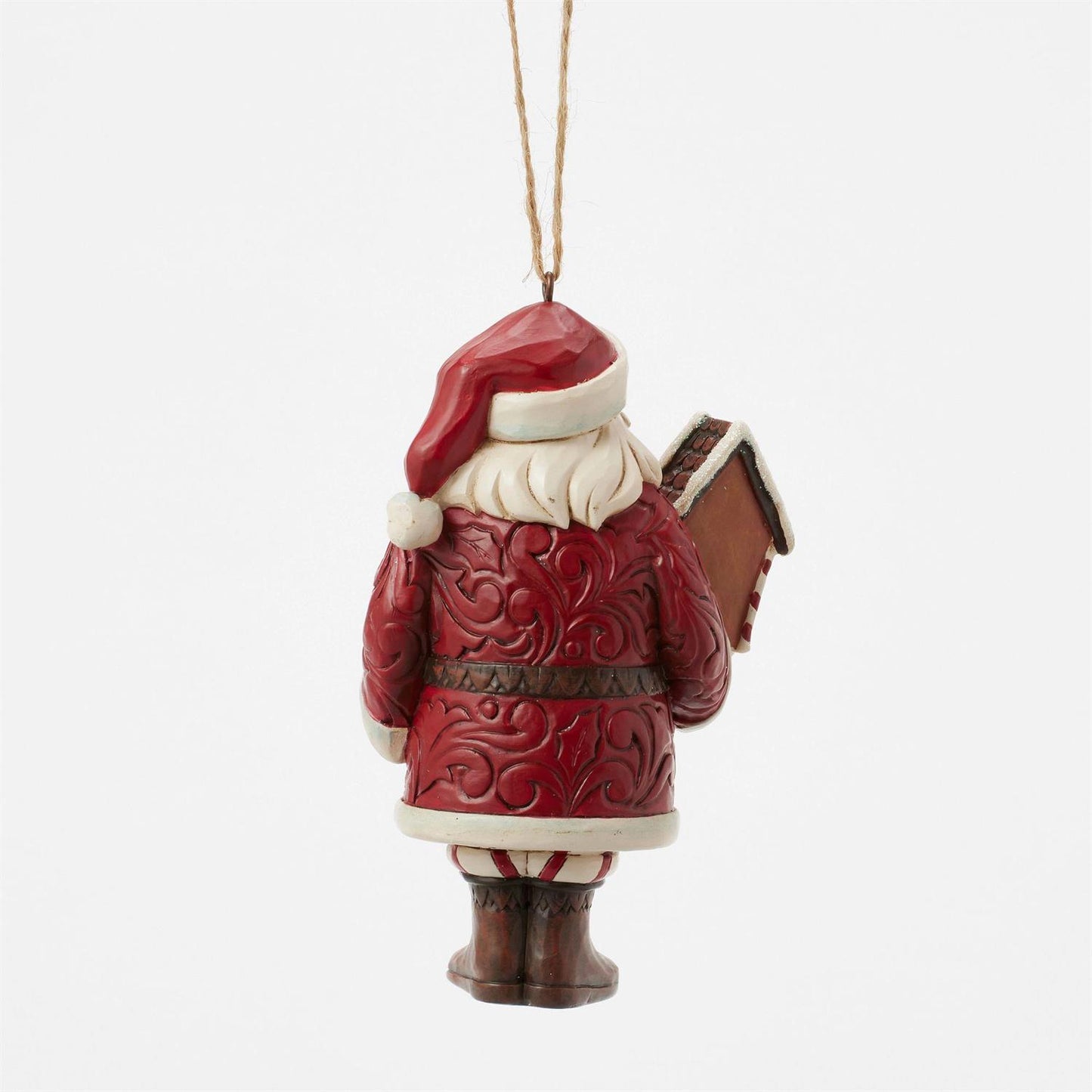 Gingerbread Santa Ornament - Country N More Gifts