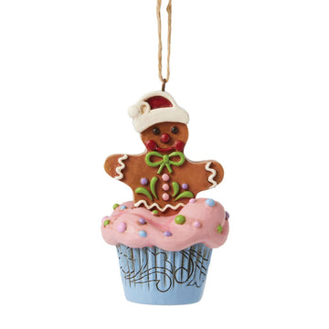 Gingerbread Cupcake Ornament - Country N More Gifts