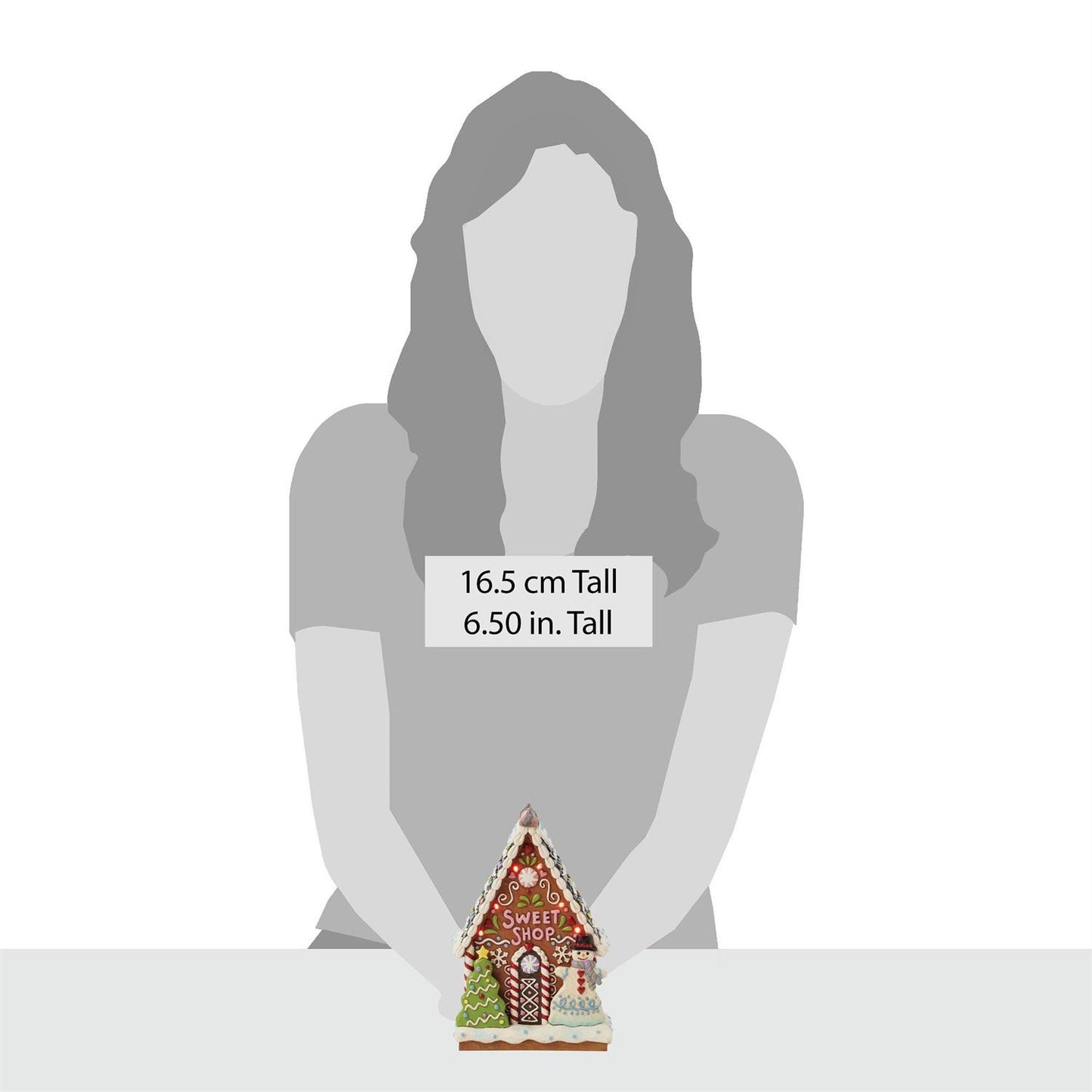 Life is What You Bake It - Gingerbread LED Sweet Shop Figurine - Country N More Gifts