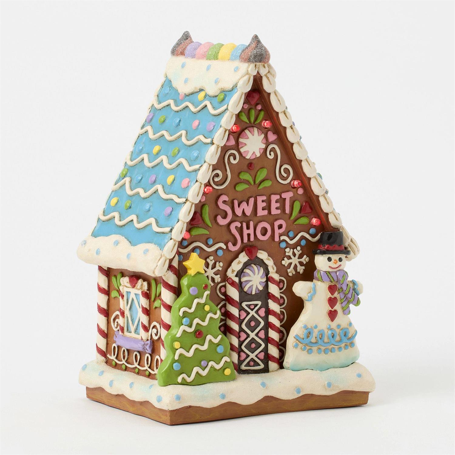 Life is What You Bake It - Gingerbread LED Sweet Shop Figurine - Country N More Gifts