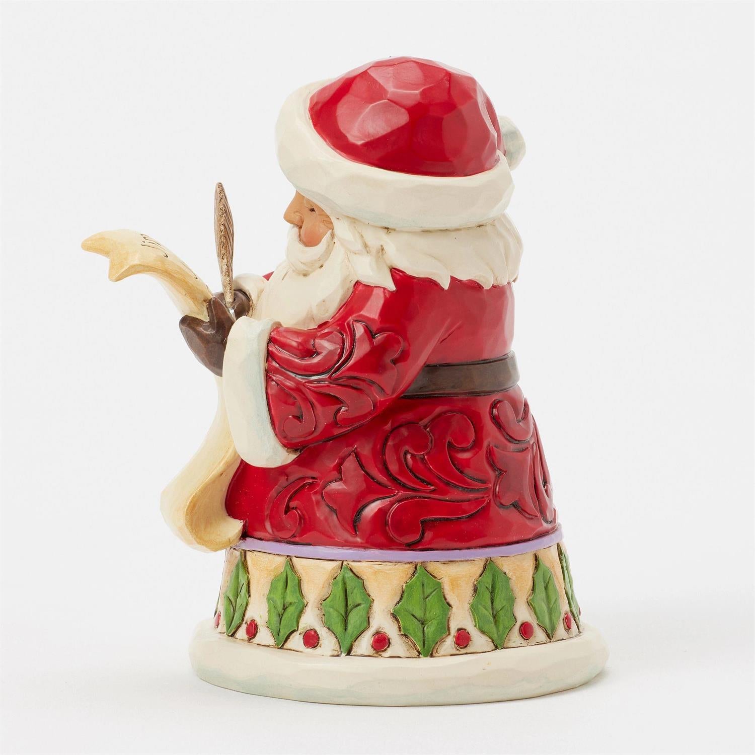 Santa With List Mini - Country N More Gifts