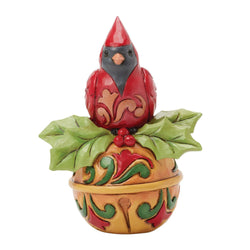 Cardinal on Jingle Bell Mini - Country N More Gifts