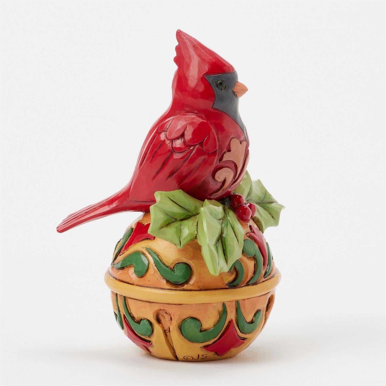 Cardinal on Jingle Bell Mini - Country N More Gifts