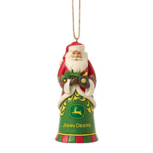 Santa with Tractor Ornament