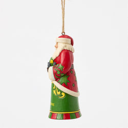 Santa with Tractor Ornament - Country N More Gifts