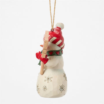Snowman Peace & Joy Sign Ornament - Country N More Gifts