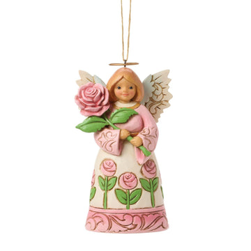 Angel With Roses Ornament - Country N More Gifts