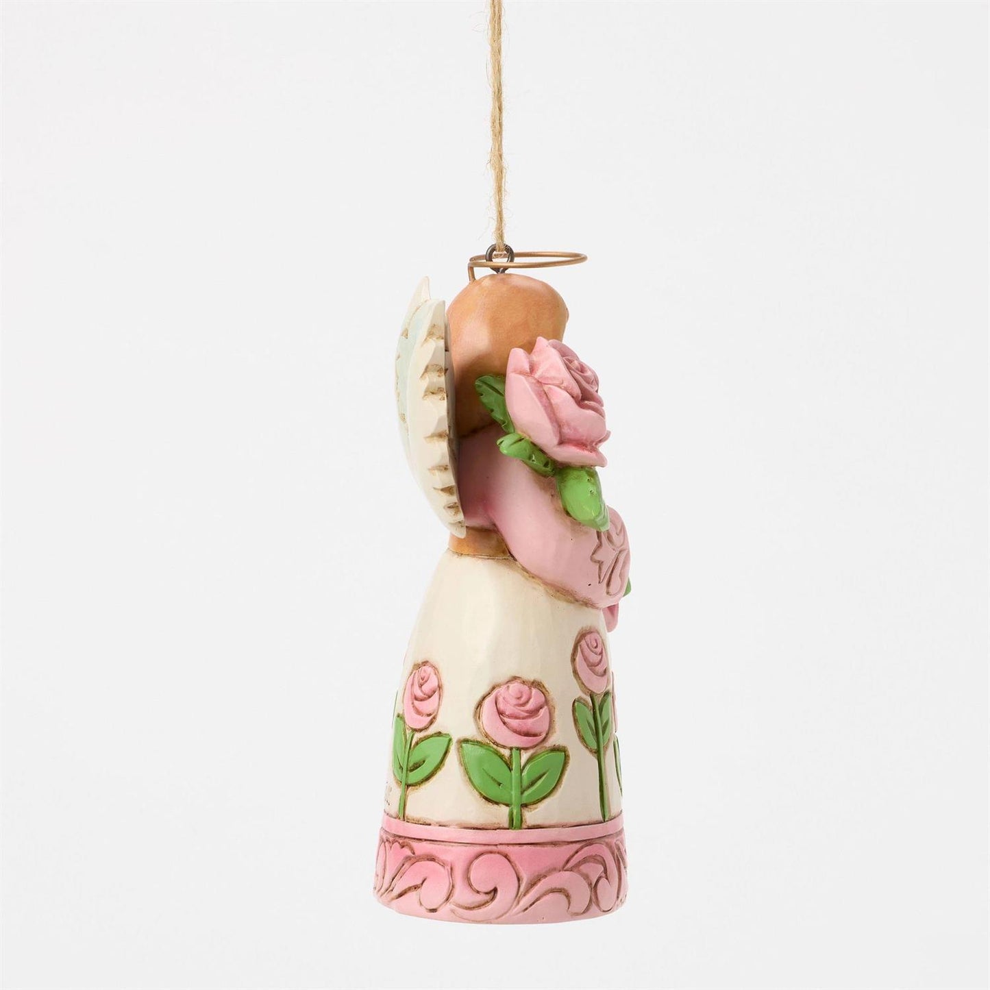 Angel With Roses Ornament - Country N More Gifts