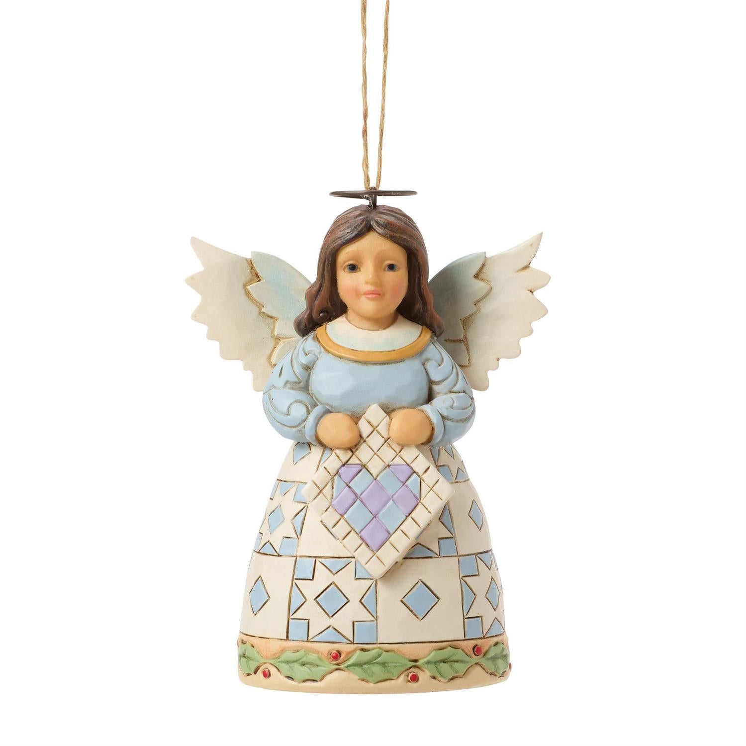 Quilt Angel Ornament - Country N More Gifts