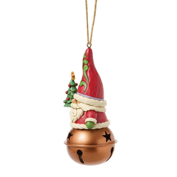 Christmas Gnome on Bell Ornament - Country N More Gifts