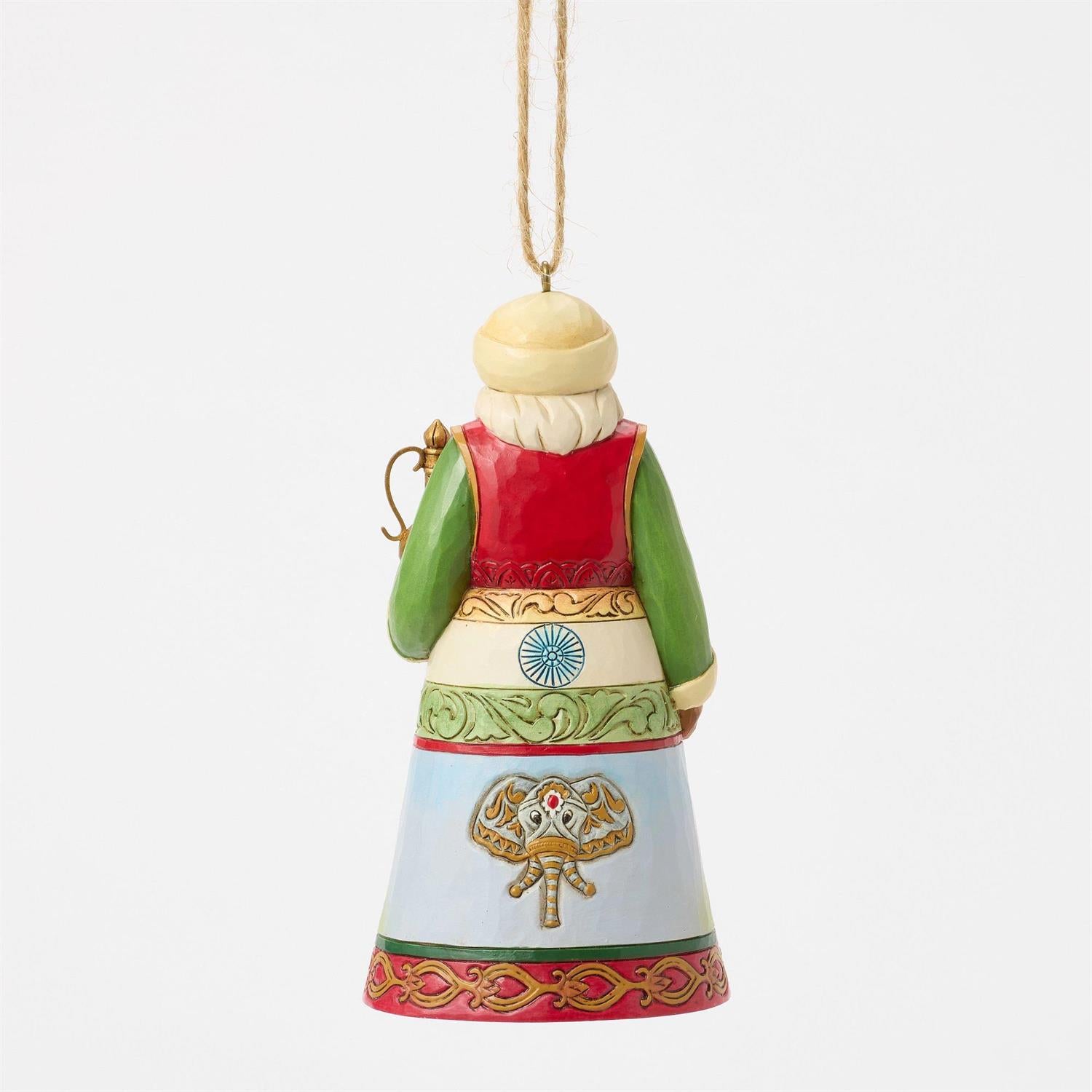 Santa Around World India Ornament - Country N More Gifts