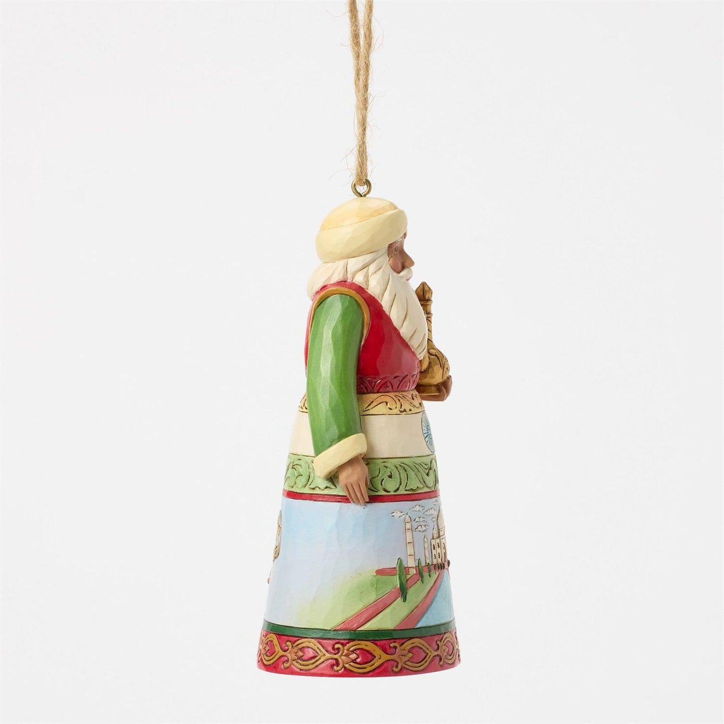 Santa Around World India Ornament - Country N More Gifts