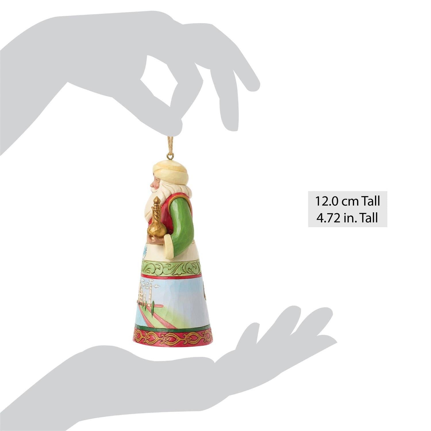 Santa Around World India Ornament - Country N More Gifts