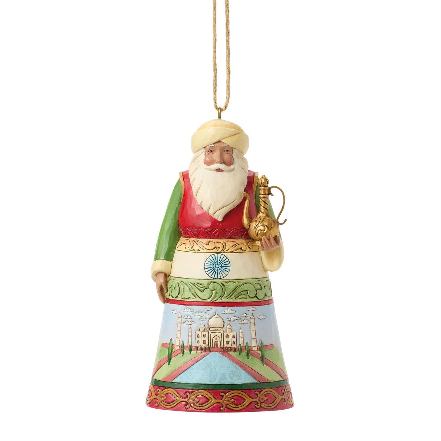 Santa Around World India Ornament - Country N More Gifts