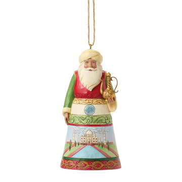 Santa Around World India Ornament - Country N More Gifts