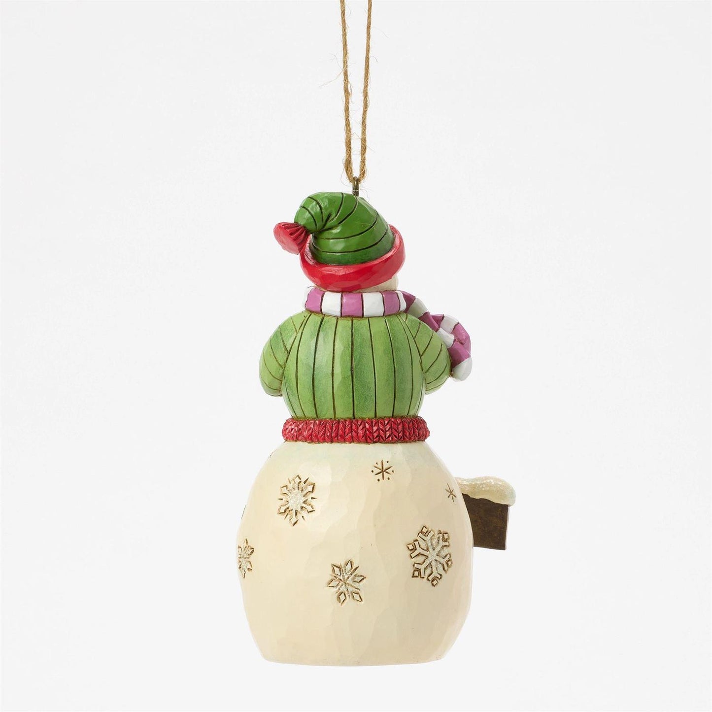 Snowman with Hershey Sign Ornament - Country N More Gifts
