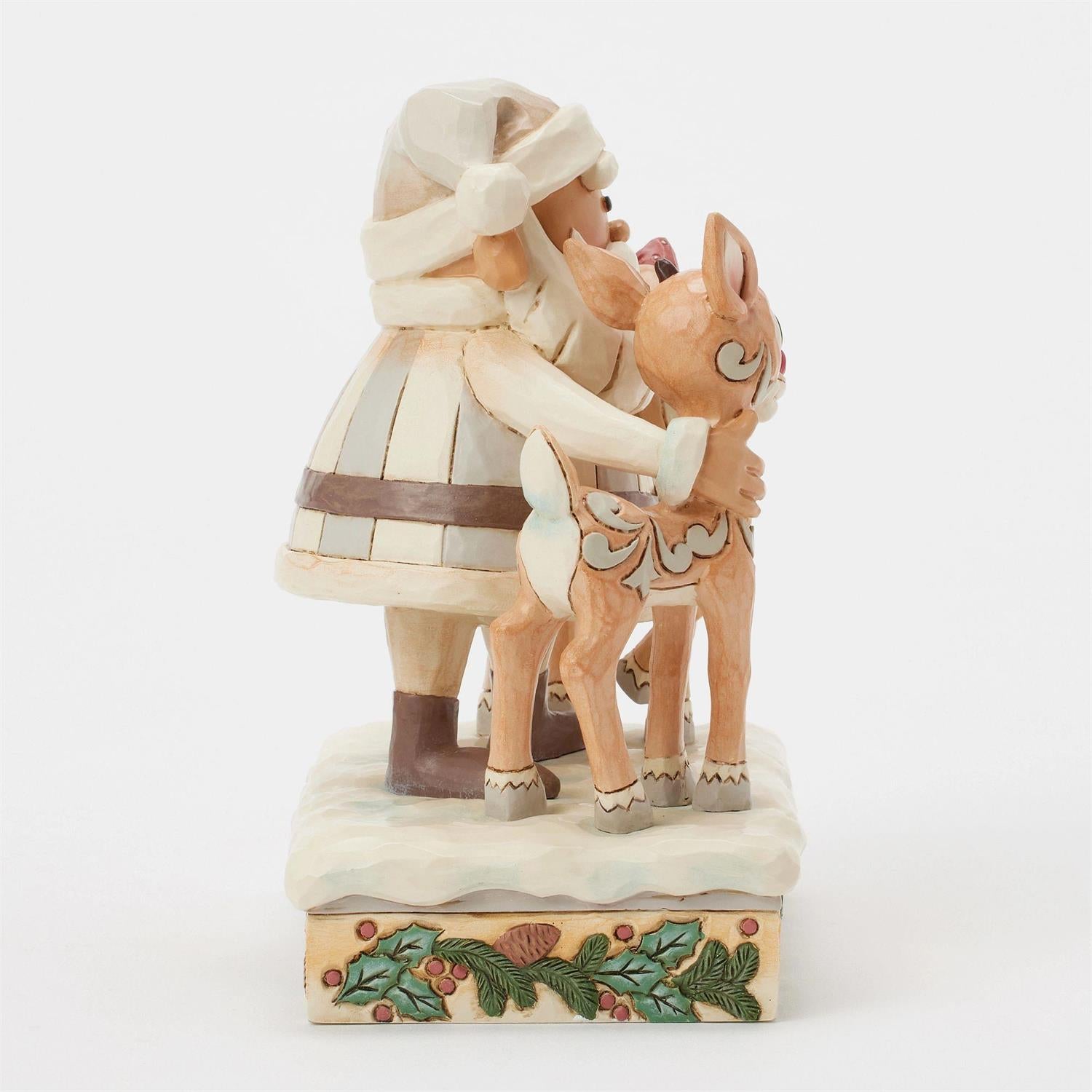 Woodland Santa with Reindeers - Country N More Gifts