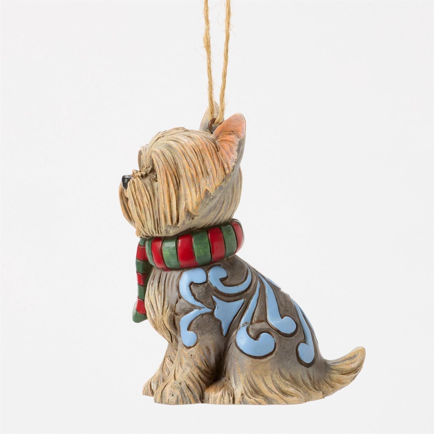 Christmas Dog Yorkie Ornament - Country N More Gifts