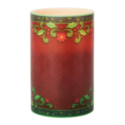 Red & Green Candle Sleeve - Country N More Gifts