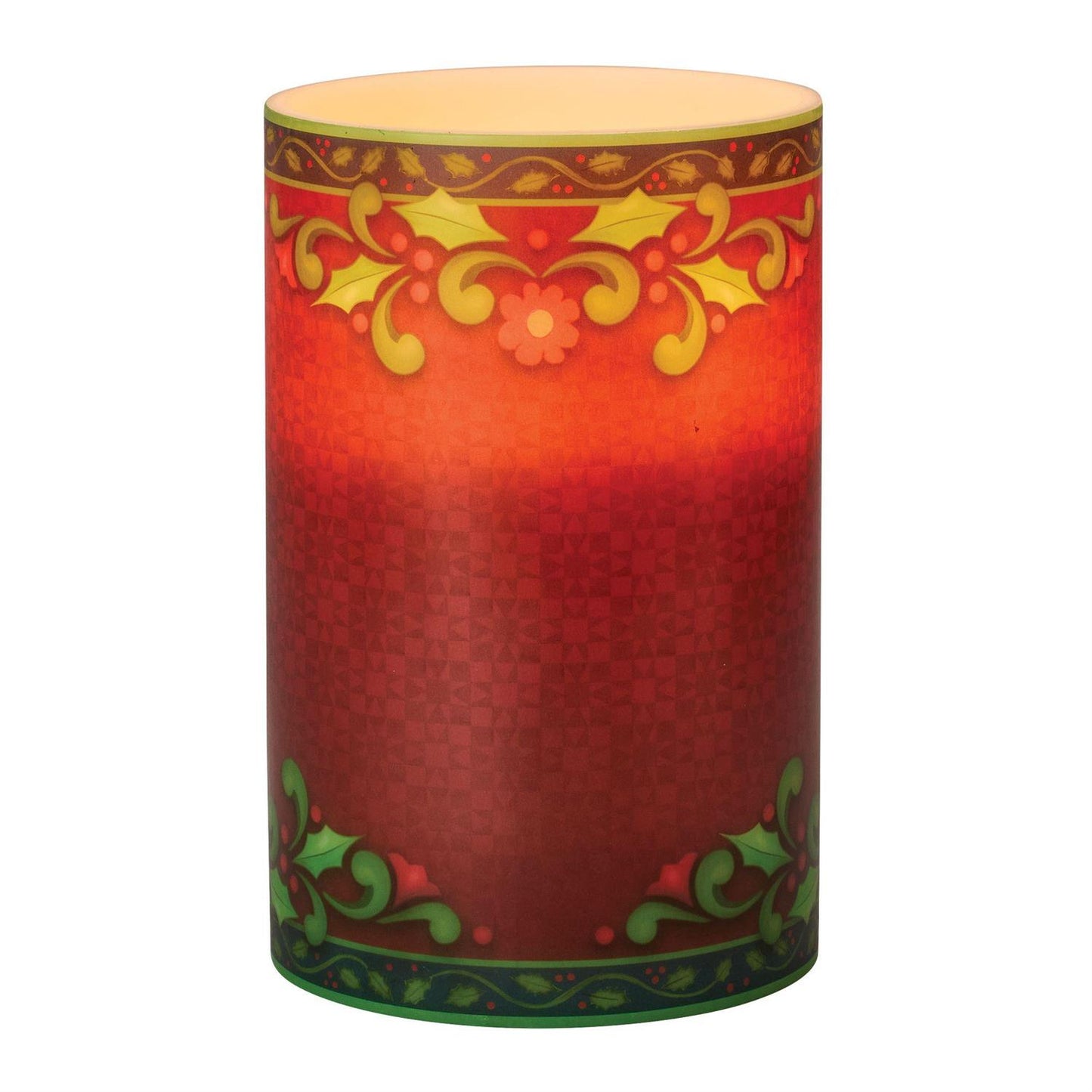 Red & Green Candle Sleeve - Country N More Gifts
