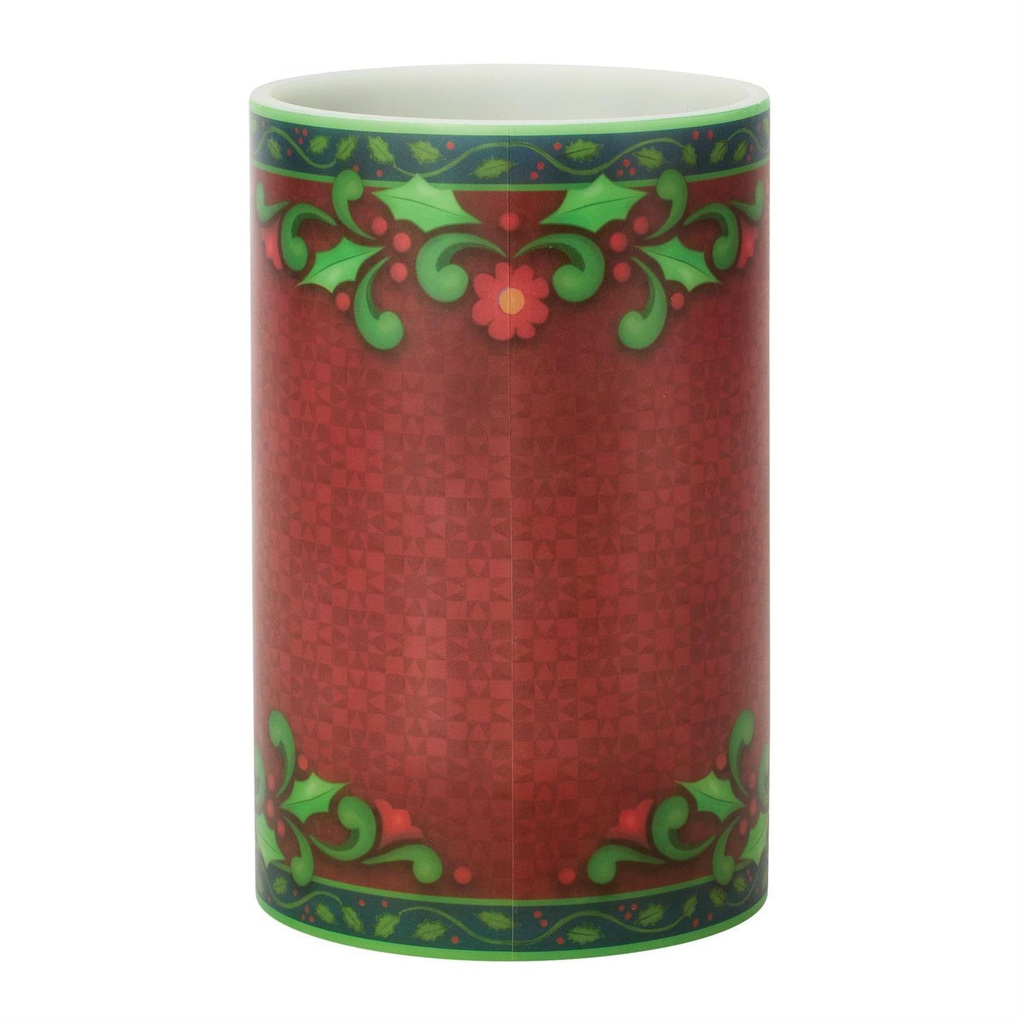 Red & Green Candle Sleeve - Country N More Gifts
