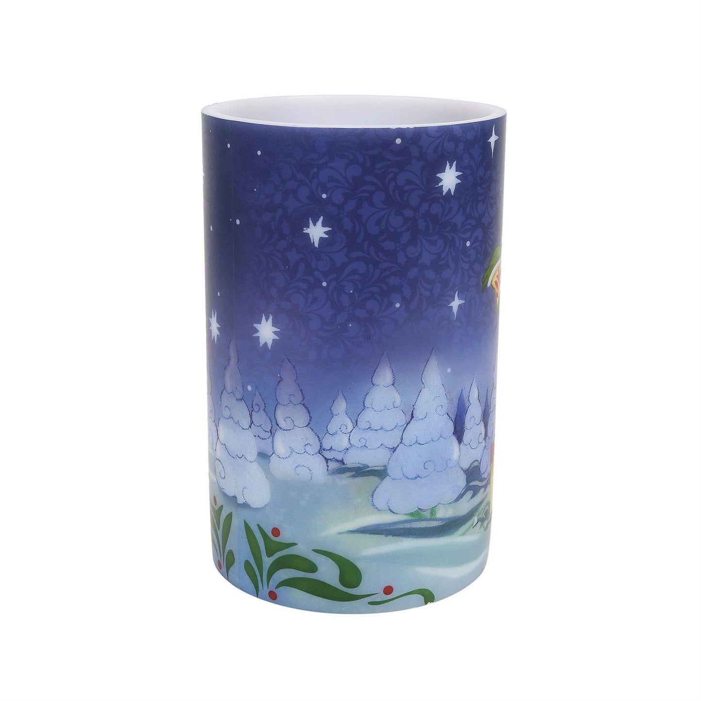 Santa in Sleigh Candle Sleeve - Country N More Gifts