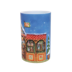 Santa's Toy Shop Candle Sleeve - Country N More Gifts