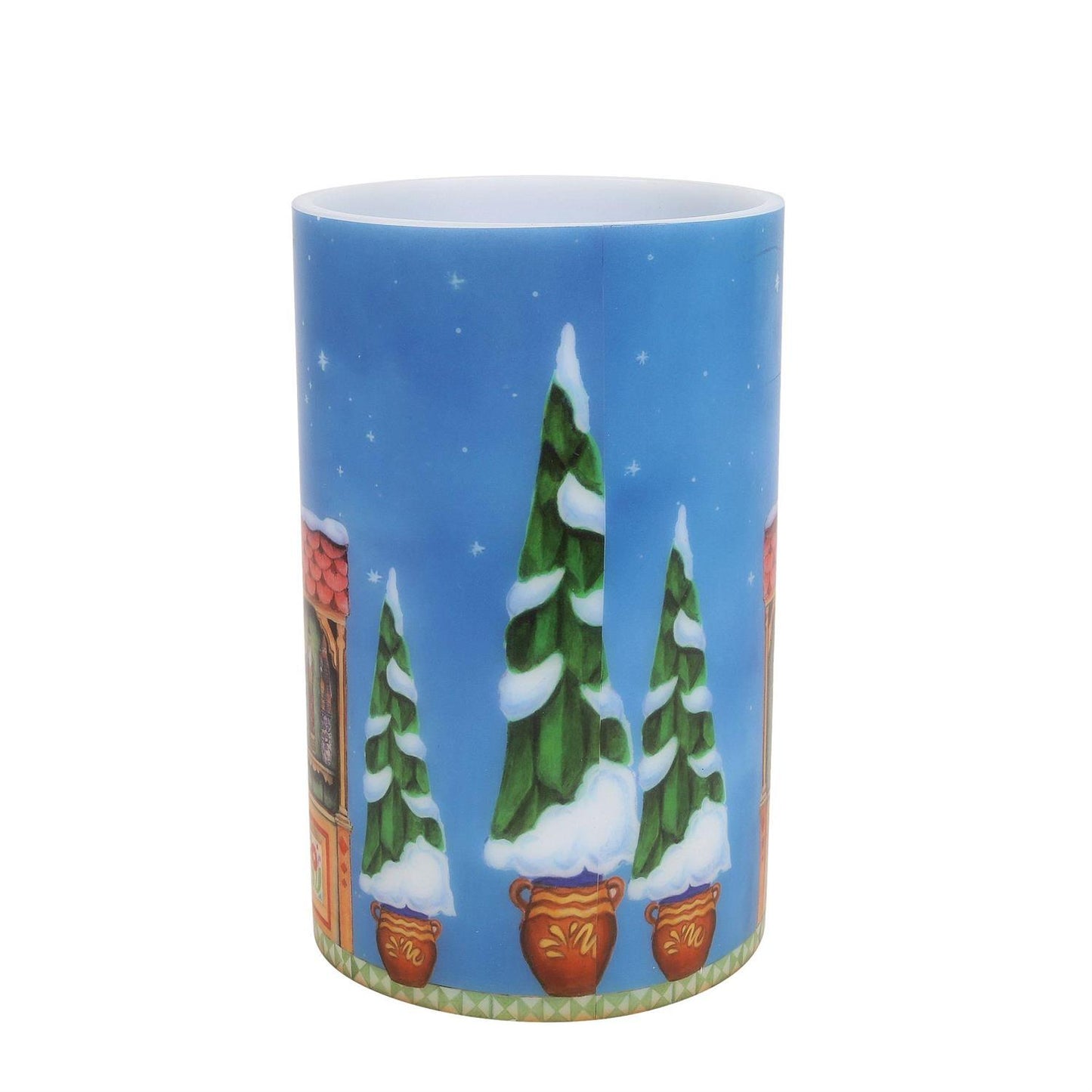 Santa's Toy Shop Candle Sleeve - Country N More Gifts