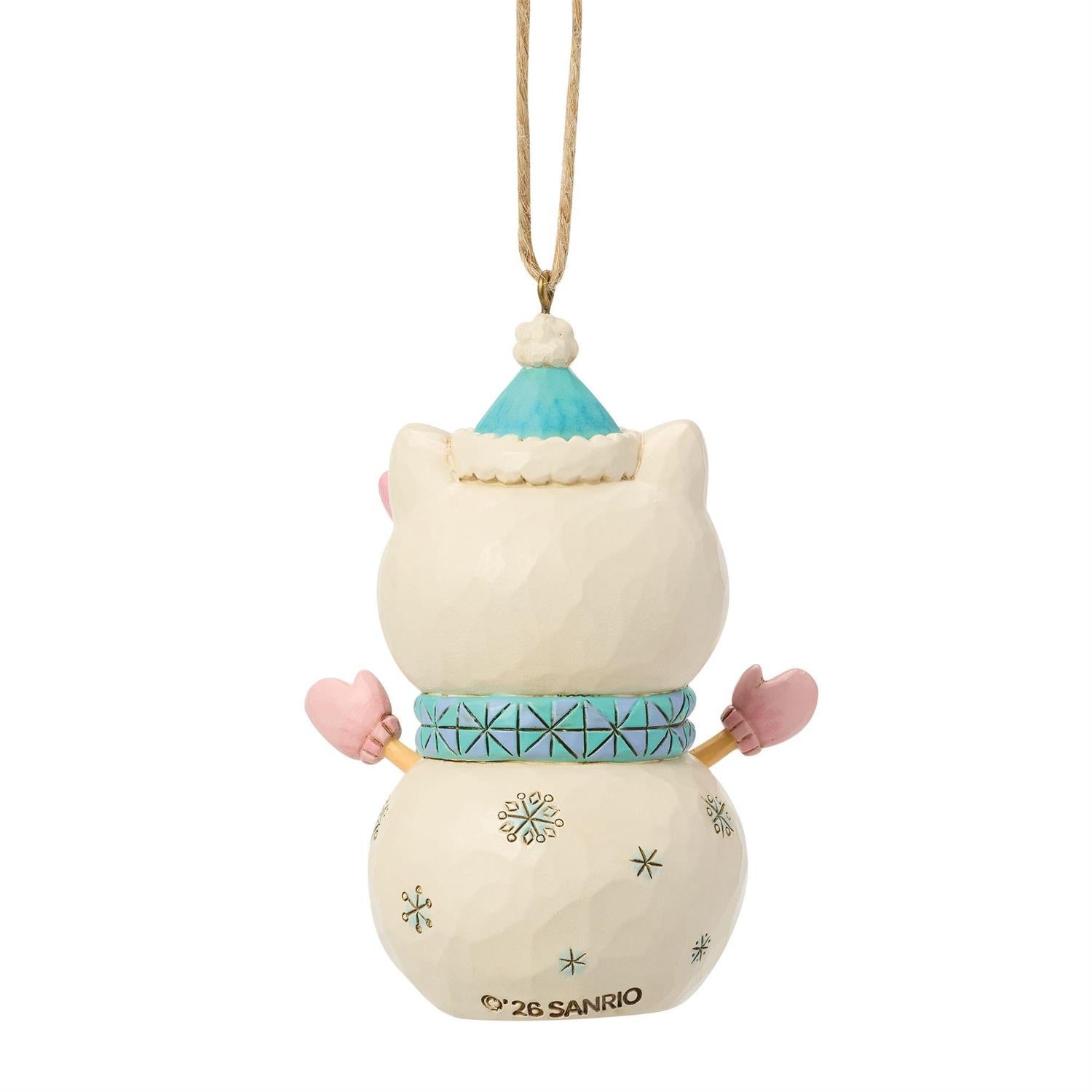 Hello Kitty Snowman Ornament - Country N More Gifts